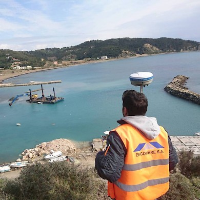 Impressive progress for our Marina project on the border island of Erikoussa near Corfu!